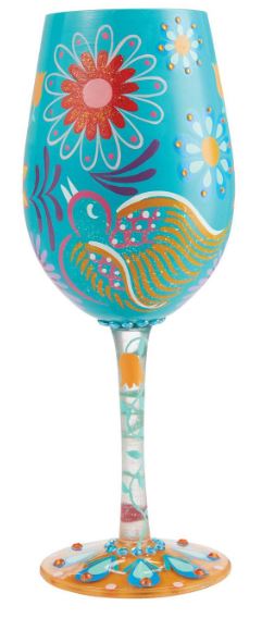 Calavera Sugar Skull Glass