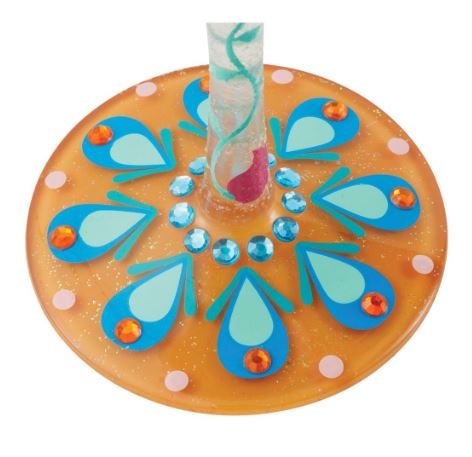 Calavera Sugar Skull Glass