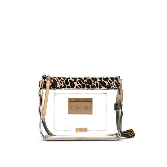 CONSUELA Downtown Crossbody, Clear Mona