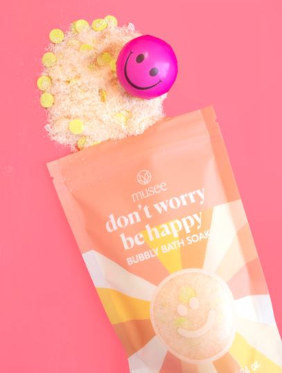 Don't Worry Be Happy Bubbly Bath Soak