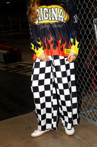 Fast Lane Wide-Leg Pants