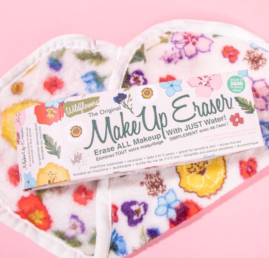 THE ORIGINAL MAKEUP ERASER  Wildflowers Print