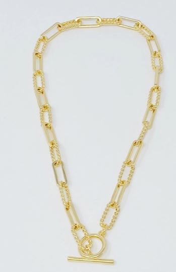 Toggle Chain Link Necklace