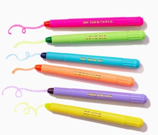 Wax Highlighter Set - Motivational