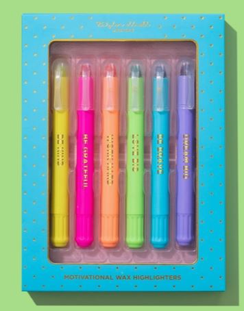 Wax Highlighter Set - Motivational
