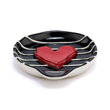 Red Heart and Black Spoon Rest