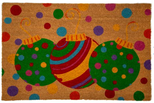 Merry & Bright Coir Mat