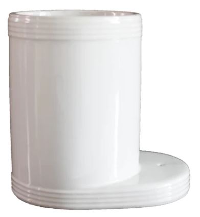 pinstripe utensil crock