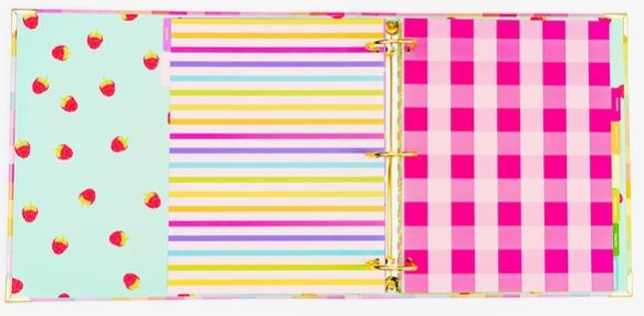 Recipe Binder w/ Tabs