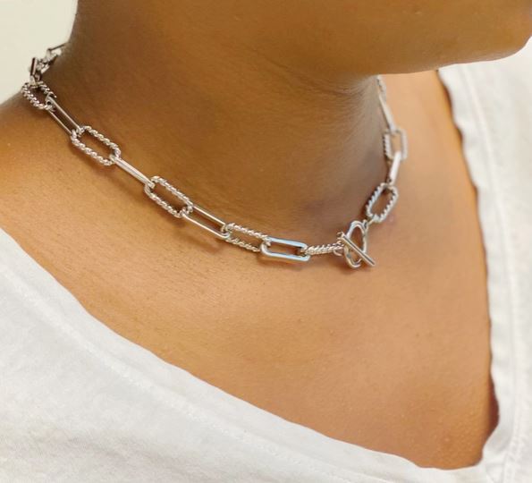 Toggle Chain Link Necklace