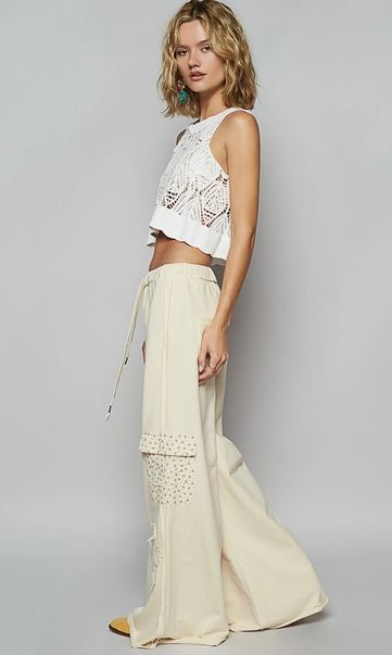 Star Patches Pants