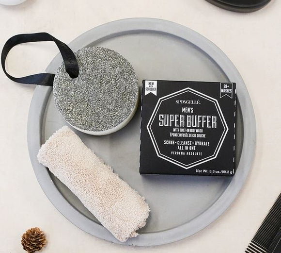 20+ Men's Super Buffer w/ Black Scrubber (Verbena Absolute)