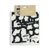 ArtLifting Biodegradable Dish Cloths Set of 2 - Off White and Black