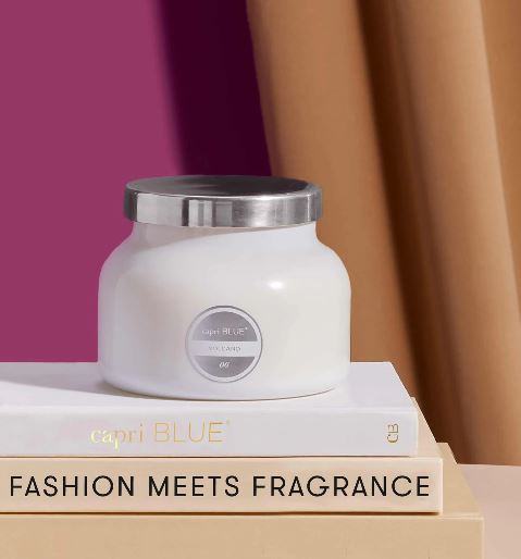 Capri Blue Volcano White Candle