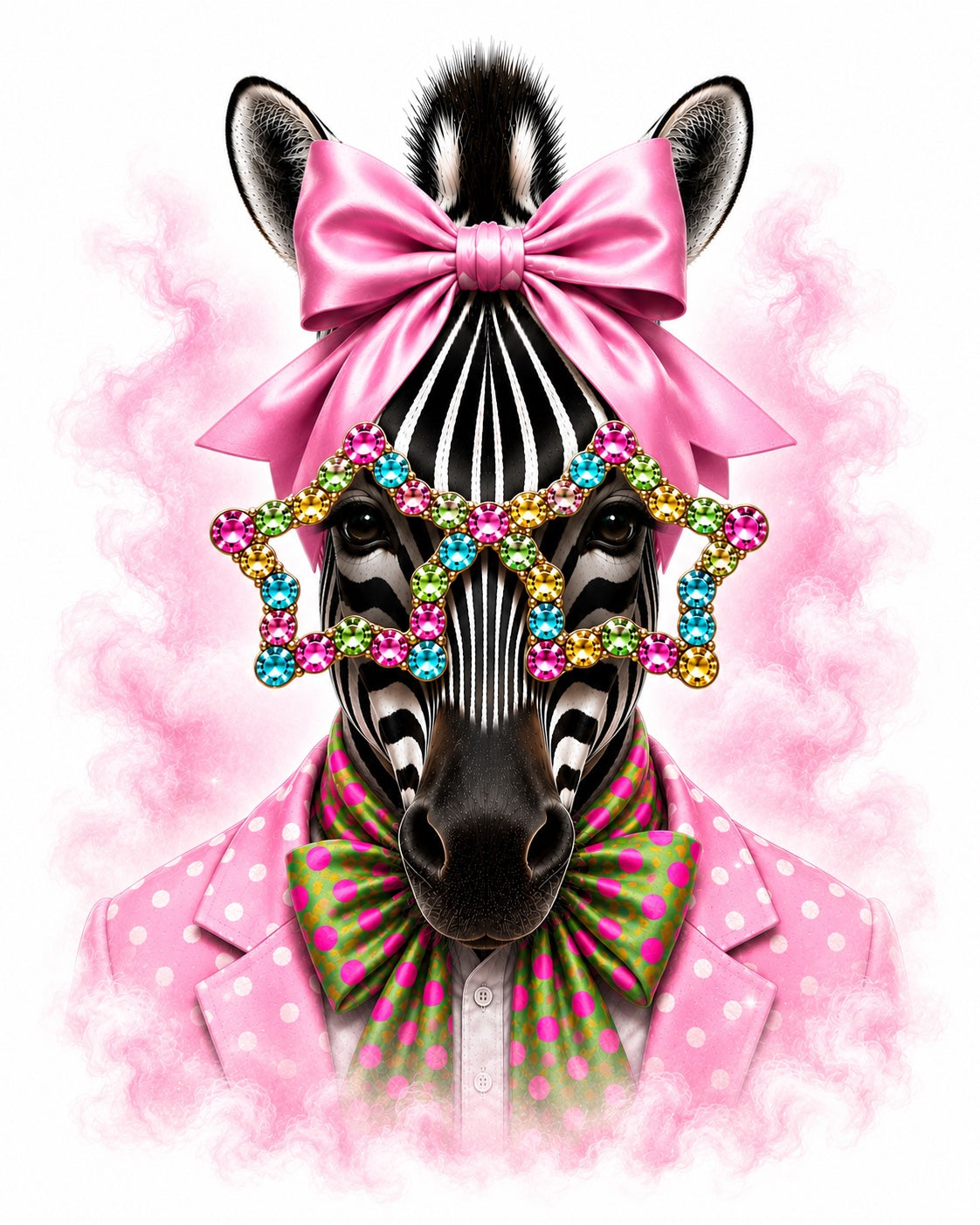 Glitz Zebra Tee