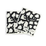 ArtLifting Biodegradable Dish Cloths Set of 2 - Off White and Black