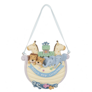 "Baby's First Christmas" Noah's Ark Ornament