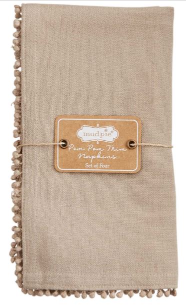 POM KHAKI DINNER NAPKINS