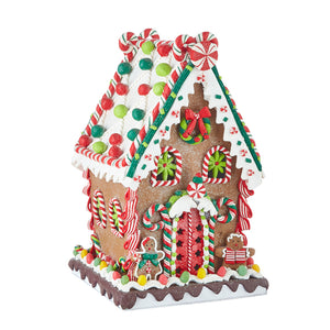 13.5" GINGERBREAD HOUSE