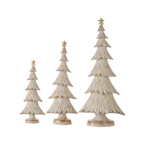 Set of 3 WHITEWASH TREES