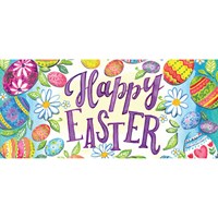 Happy Easter Eggs Sassafras Switch Mat