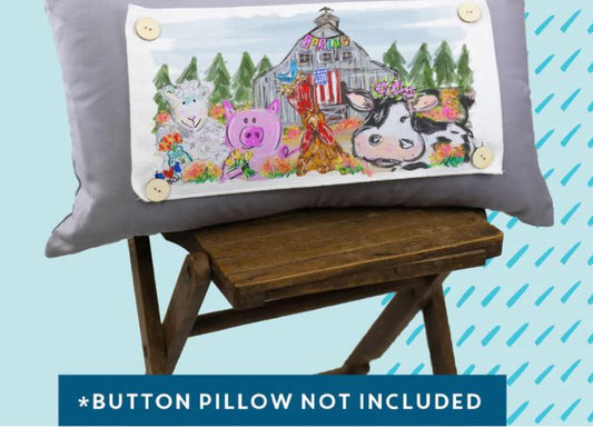 FARM ANIMALS - SPRING PILLOW SWAP