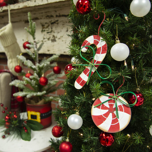 CANDY CANE ORNAMENTS
