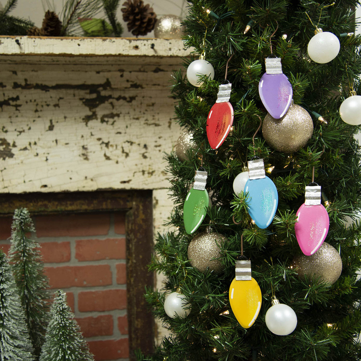 LIGHTBULB ORNAMENTS (Sold each)