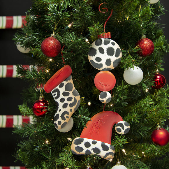 Leopard Stocking Ornament