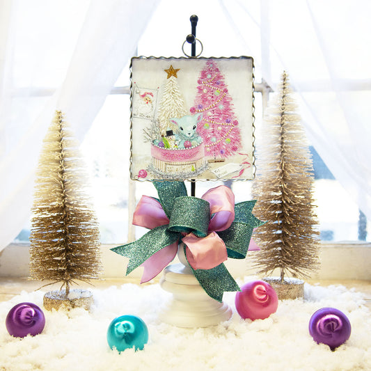 VINTAGE DEER GIFT PRINT