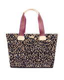 Zipper Tote, Blue Jag