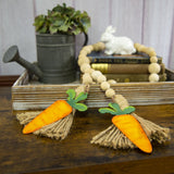 Carrot Garland Charms