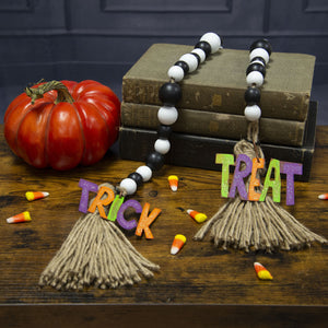 TRICK OR TREAT GARLAND CHARMS Set of 2