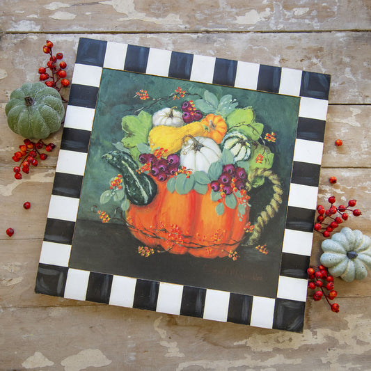 PUMPKIN TEA SET PRINT