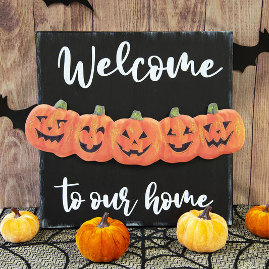 Jack O Lantern Garland For Changeable Board