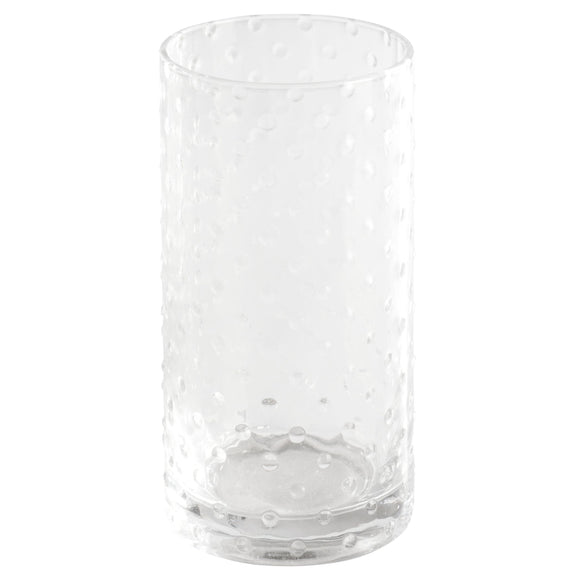 MERCER HOBNAIL CLEAR WATER GLASS (S22)