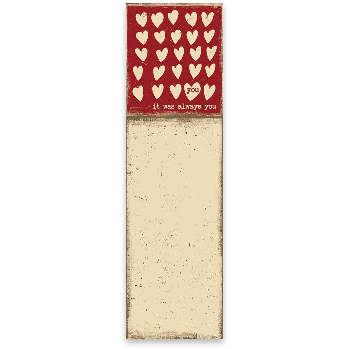 List Notepad - It Was Always You