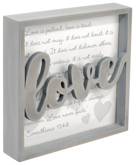 Love 6X6 Sign