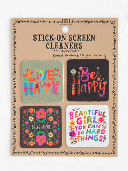 Stick-On Screen Cleaner S/4