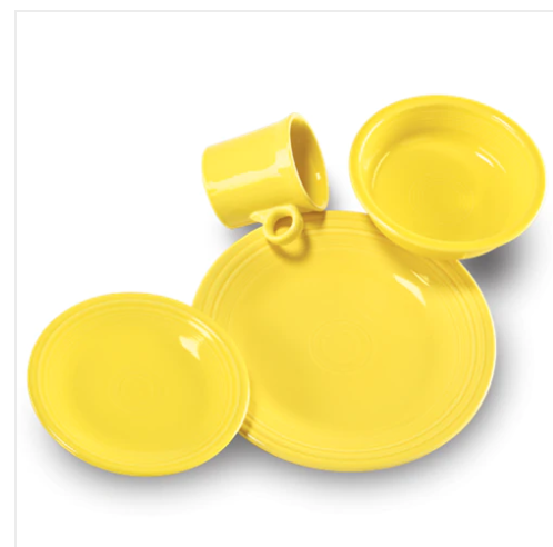 Fiesta 4 pc place setting