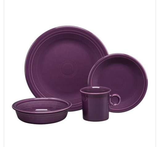 Fiesta 4 pc place setting
