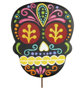 Black Sugar Skull Stake