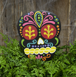 Black Sugar Skull Stake