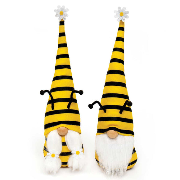 Buzz The Bee Gnome with Yellow/Black Striped 16