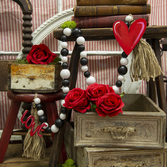 Love & Heart Garland Charms