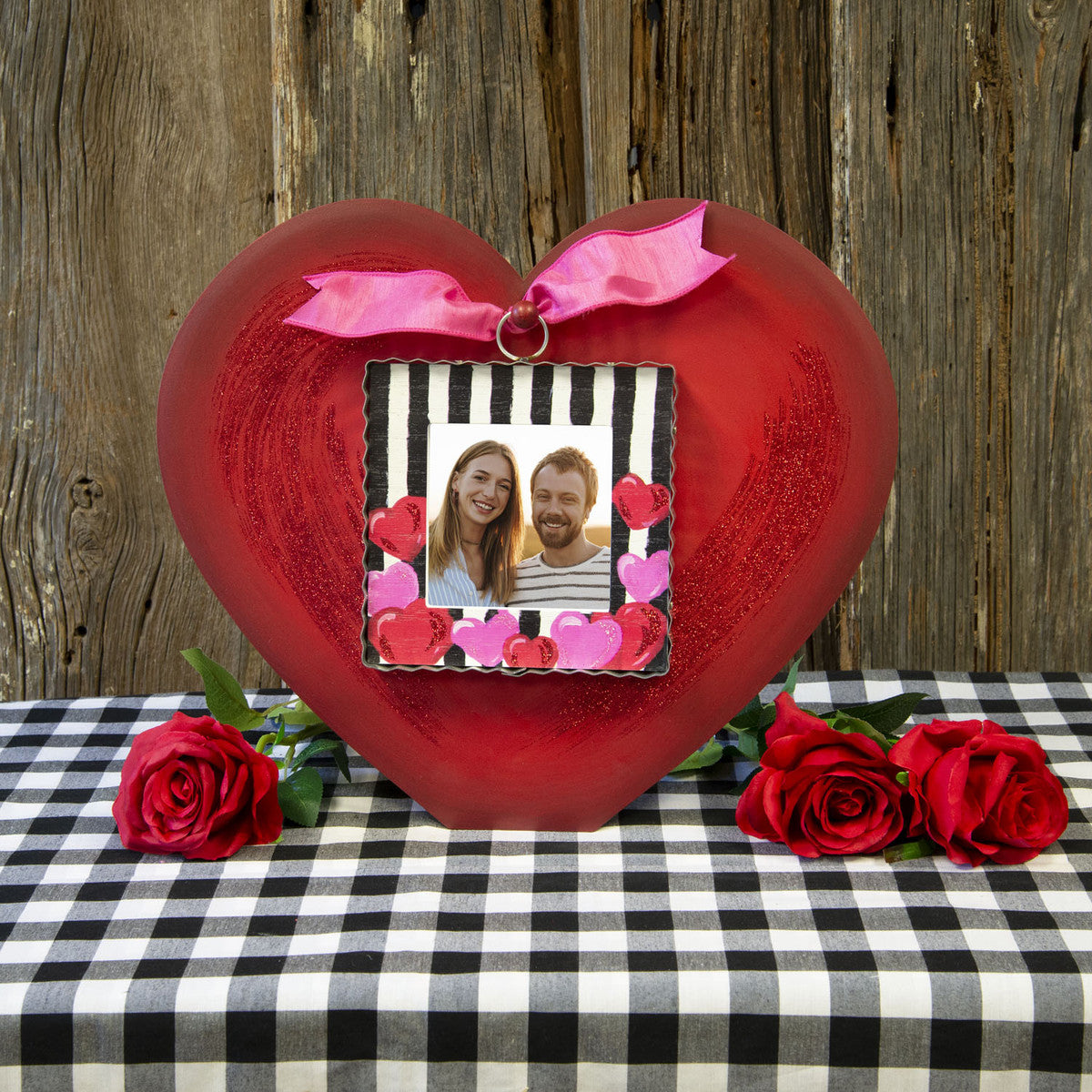 Mini Elegant Heart Photo Frame