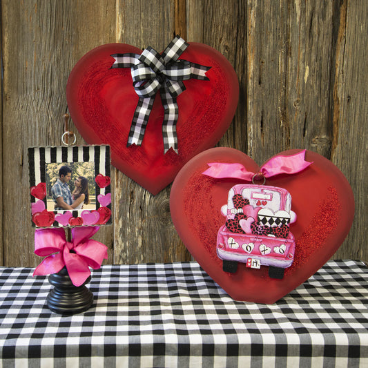 Mini Elegant Heart Photo Frame