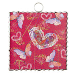 Mini Hearts & Butterflies Print