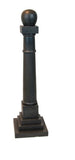 Large Black Display Pole