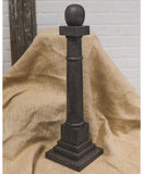 Large Black Display Pole